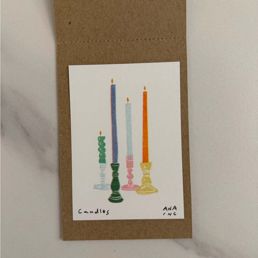 Inciardi prints - candles x thanksgiving edition